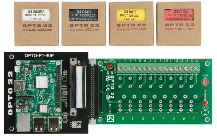 Quick Start Digital IO for Raspberry PI Starter Kit