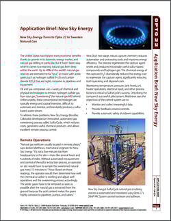 New Sky Energy Application Brief