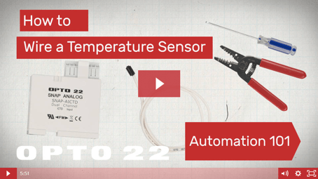 Video: Wire a temperature sensor